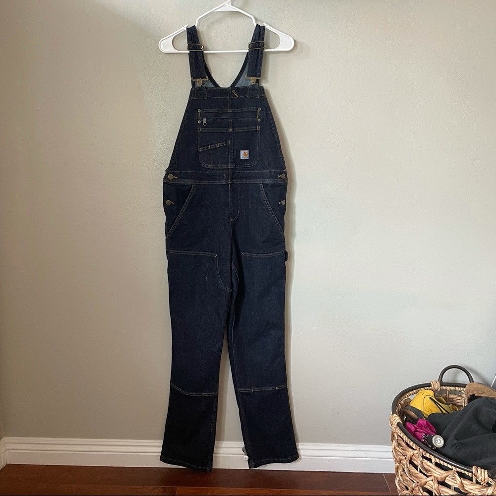 Carhartt Denim Double-Front Bib Overall